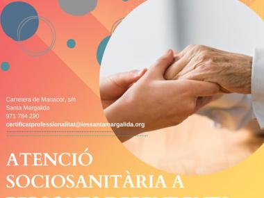 Certificat de professionalitat: Atenció sociosanitària a persones dependents en el domicili.