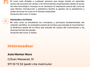 NOVEDADES AULA MENTOR