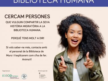 Vols formar part de la biblioteca humana i contar la teva història?