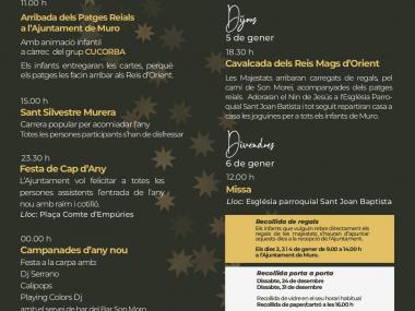 Programa festes de Nadal 