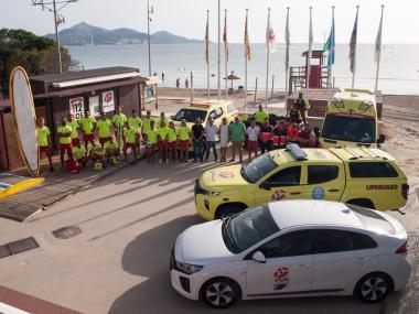 PLATJA DE MURO REVALIDA LA BANDERA BLAVA