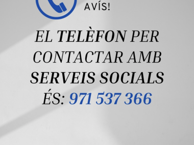 TELÈFON SERVEIS SOCIALS 