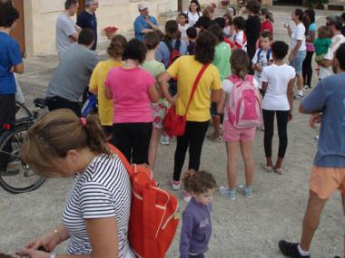 Bona acollida de la segona passejada en bicicleta pel terme de Muro