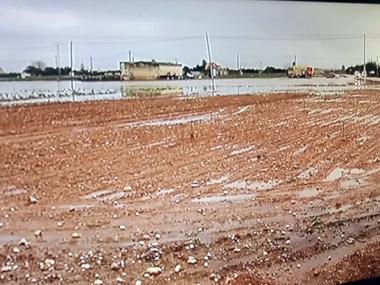 Efectes del temporal a Muro