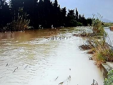 Efectes del temporal a Muro