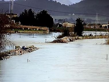 Efectes del temporal a Muro