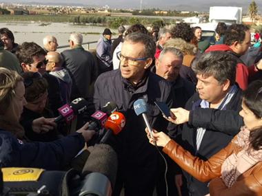 Visita de la presidenta Armengol a les zones inundades