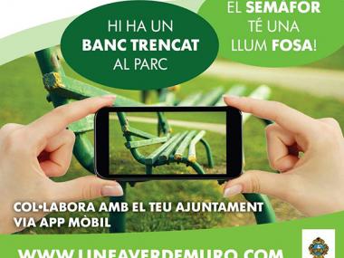 El servei de Línia Verda amb la APP Mòbil ha rebut més de 1.000 incidències des de 2015