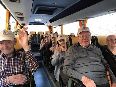 Els nostres majors de la Residència Reina Sofia van anar ahir d'excursió al Safari Zoo Sa Coma