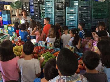 Els alumnes del Col·legi Sant Francesc d’Assís visiten els comerços de Muro