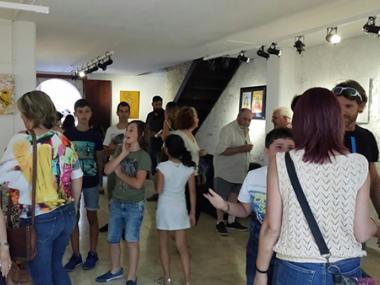 Inauguració exposició alumnes de pintura	
