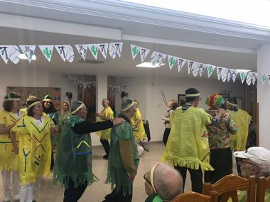 Carnaval a la Residència Reina Sofia de Muro	