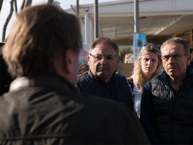 Presenten a Platja de Muro el primer tren turístic amb gas natural d'Europa