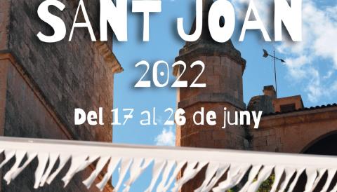 Portada programa de festes Sant Joan 2022