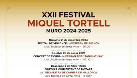 XXII Festival Miquel Tortell
