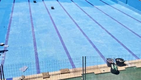 piscina descoberta