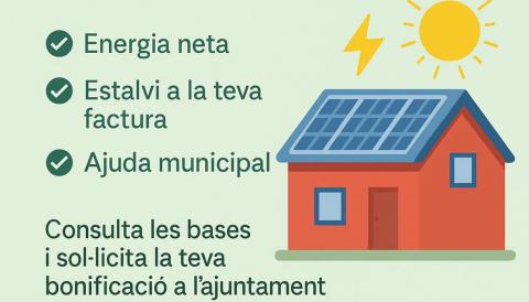 bonificació energia