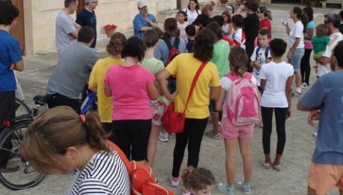 Bona acollida de la segona passejada en bicicleta pel terme de Muro