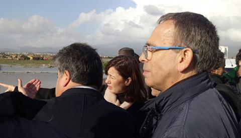 Visita de la presidenta Armengol a les zones inundades
