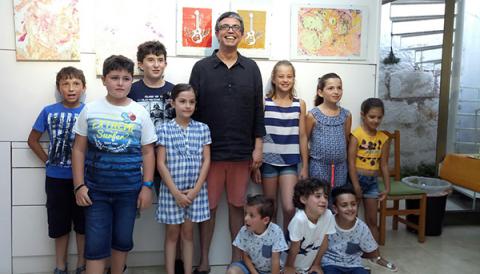 Inauguració exposició alumnes de pintura	