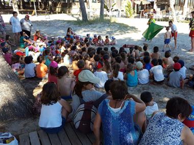 Salvament Platges de Muro organitza una jornada informativa i de lleure per a més de 150 nins